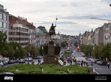 Jan Zizka statue in Prague, National Monument Stock Photo - Alamy