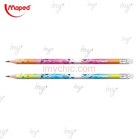 Crayon Noir Hb Avec Gomme MINI CUTE MAPED 851814 Imychic