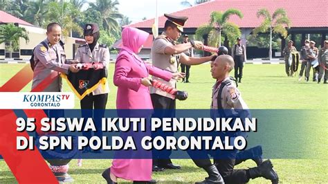 Siswa Rekrutmen Mengikuti Pendidikan Di Spn Polda Gorontalo