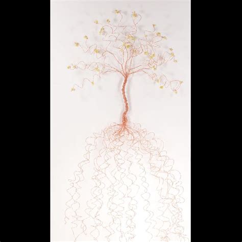 Wall Art Wire Tree Sculpture Metal Wall Art Wall Hanging Wall - Etsy