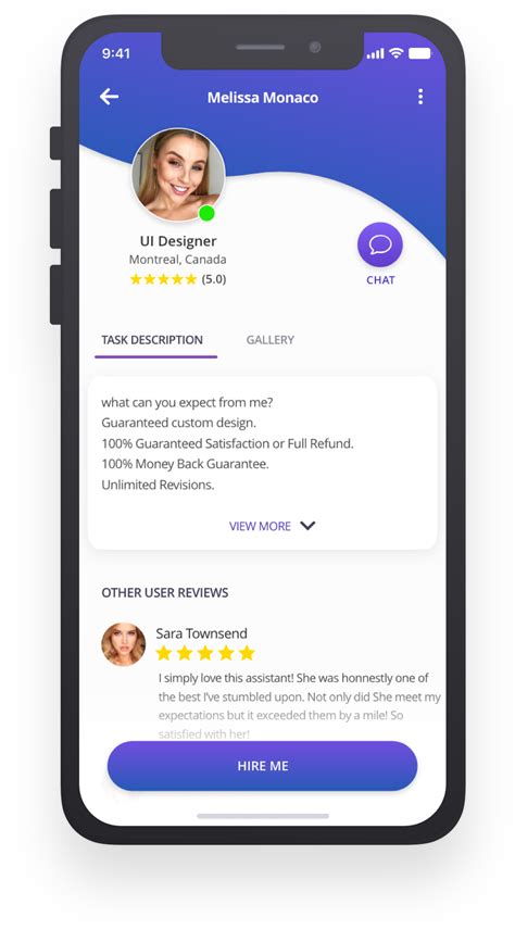 Virtual Assistant Mobile Uxui Design Behance