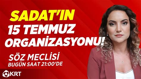 SADAT IN 15 Temmuz Organizasyonu Çiğdem Akdemir Söz Meclisi KRT TV