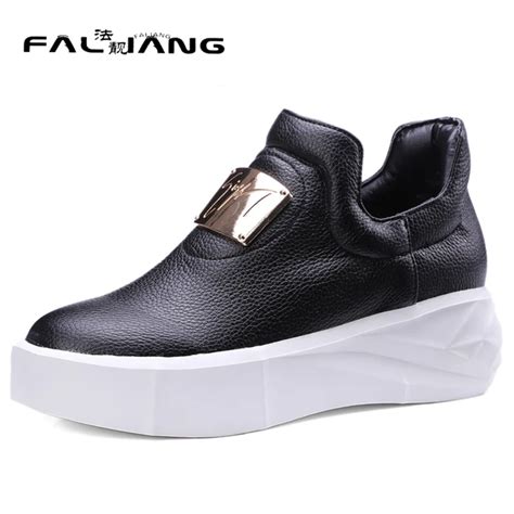 New arrival Big Size 11 12 women shoes Fashion Casual woman Solid Round Toe ladies Flat Platform ...