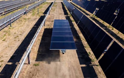 Utility Scale Solar Installation Goes Automated Pv Magazine India