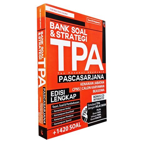 Jual Buku Pendidikan Dan Karir Bank Soal Strategi Tpa Pasca Sarjana