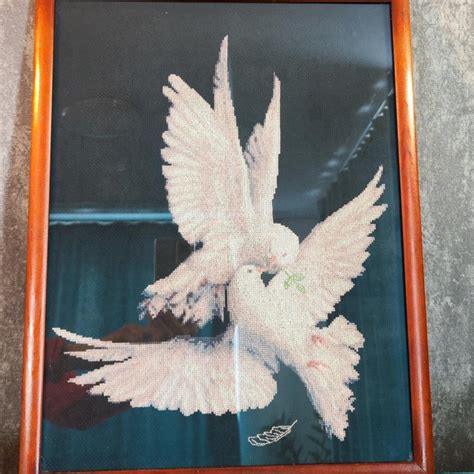 Картина вышитая крестиком – купить в Горном Щите, цена 5 000 руб., дата ...