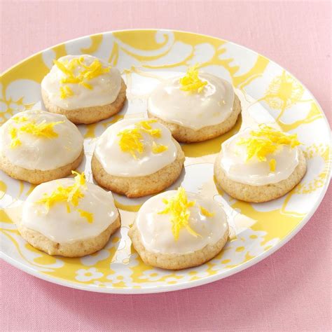 Iced Honey Lemon Cookies Recipe Taste Of Home