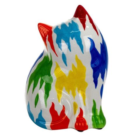 Figura PROMOTION Gato Hucha Medidas 21 Cm X 12 Cm X 13 Cm Material