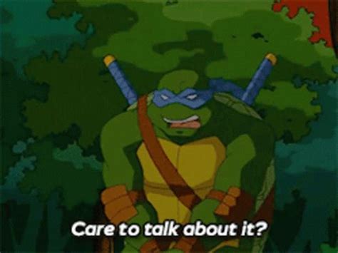 Tmnt Leonardo GIF - Tmnt Leonardo Care To Talk About It - Discover ...