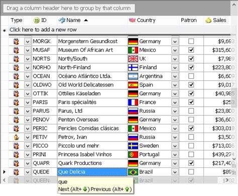 Datagridview