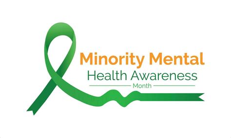 Vector Illustration Of Minority Mental Health Awareness Month July Vector Template For Banner