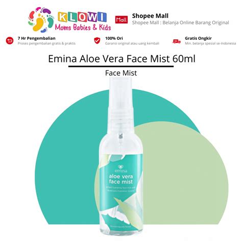 Jual Emina Aloe Vera Face Mist 60ml Face Mist Pelembab Wajah Shopee