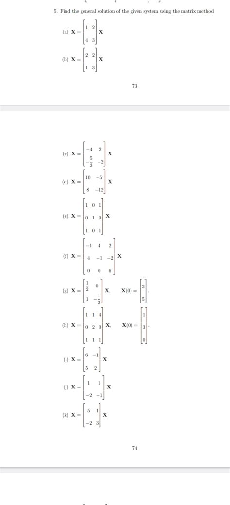 Find The General Solution Of The Given System Using