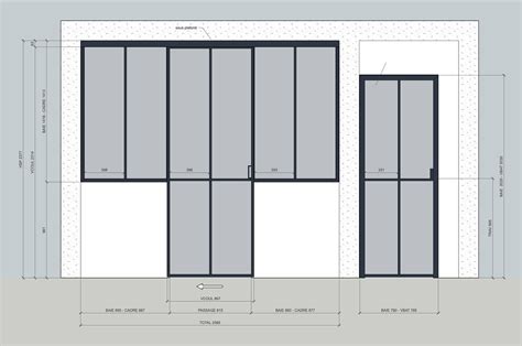 Verrière design atelier sur mesure en alu acier ou bois massif chez LVF