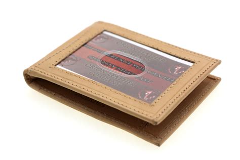 Mens Wallets With Money Clip And Id Window IUCN Water