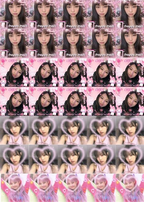 Lomo Card Love Mail Stickers Kim Jennie Photocard Adoption