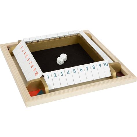 Small Foot Dobbelspel Shut The Box Meneer Olifant