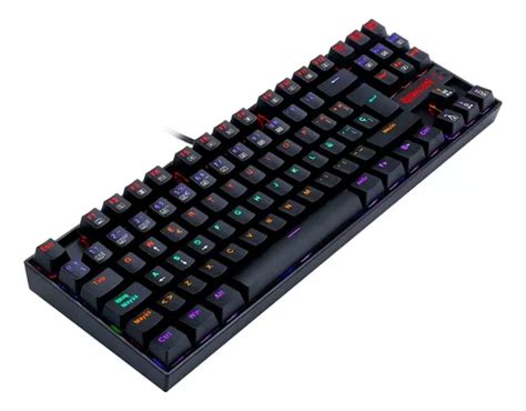 Teclado Gamer Redragon Kumara K Qwerty Espa Ol Espa A Color Negro