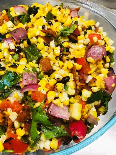 Charred Corn And Poblano Salad Cooks Well With Others