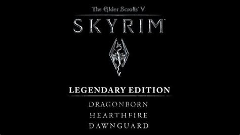 What Is The Elder Scrolls V Skyrim Legendary Edition