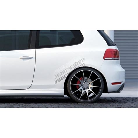 Rear Side Splitters Vw Golf Vi Gti Th Races Shop