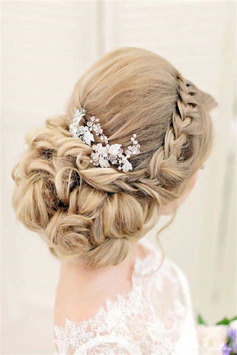 Hair - 30 Graceful Wedding Updos With Braids #2797029 - Weddbook