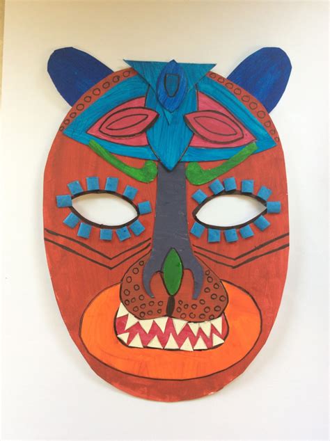 Mayan Masks For Kids