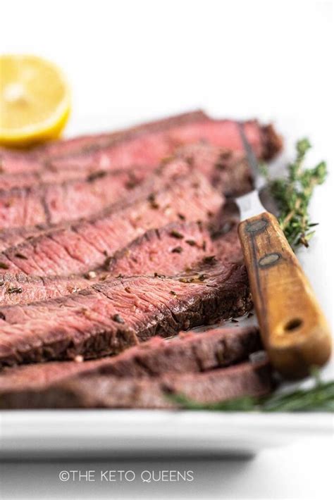 Herb Marinated London Broil Recipe The Keto Queens