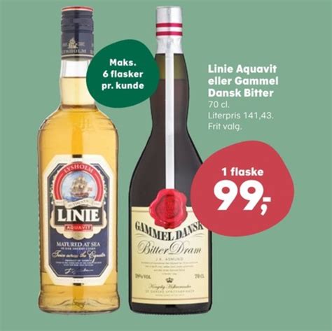 Linie Aquavit Snaps Tilbud Hos Superbrugsen