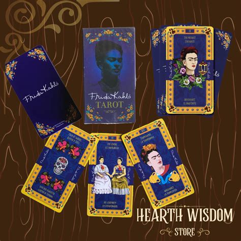 Frida Kahlo Tarot Deck Hearth Wisdom Store