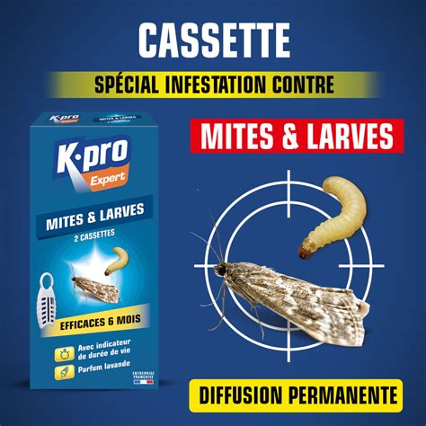 Cassettes Contre Les Mites Et Larves