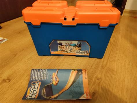 Hot Wheels Track Builder System Zestaw Startowy Skrzynka Kaskaderski