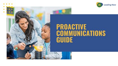 Proactive Communications Guide Leading Now