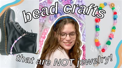 Things To Make With Beads That Are Not Jewelry Youtube