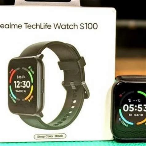 Black Rectangular Realme Techlife Watch S100, For Daily at Rs 1999 ...