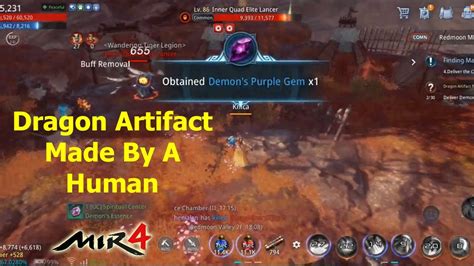 Dragon Artifact Made By A Human Deliver Demon S Purple Gem Mir