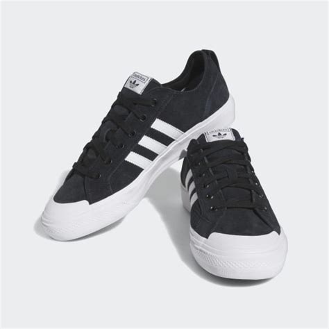 Adidas Nizza Low Adv Shoes Black Adidas Uk