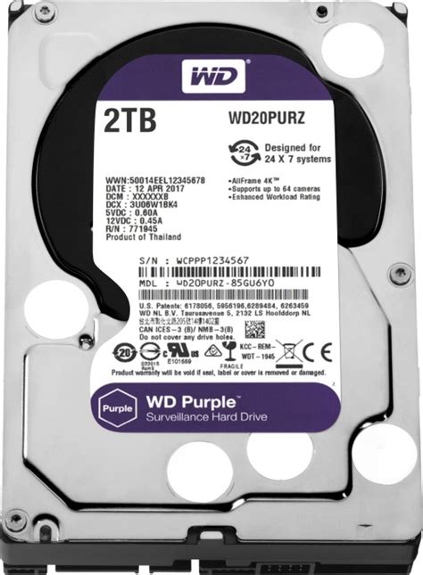 Western Digital WD Purple 2TB, SATA 6Gb/s (WD20PURZ) ab € 74,06 (2023 ...