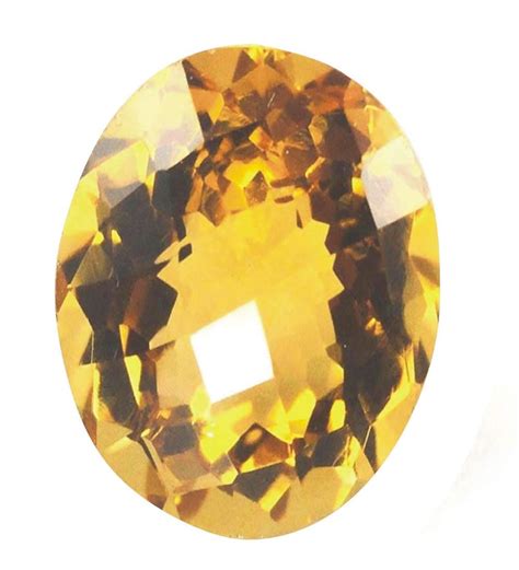 Rama Mool Chand Trading 10 Ratti Citrine Gemstone Original Certified