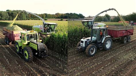 Ensilage Ma S Claas Jaguar Renault Mb Trac Massey