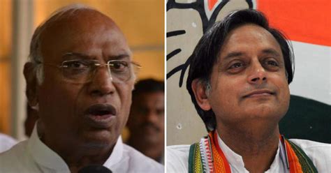 Shashi Tharoor Vs Mallikarjun Kharge Polling For Next Congress Chief