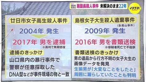 2人の不審者と不審車両 施設長殺人事件の現場をたどる 未解決のまま22年 広島 Tbs News Dig 5ページ