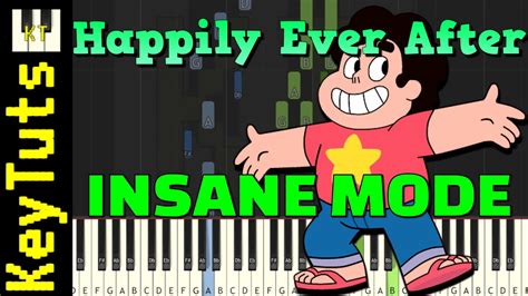 Happily Ever After Steven Universe Insane Mode Piano Tutorial