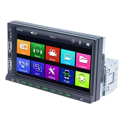 REAKOSOUND 1 Din Autoradio 7 Universal Carplay Multimedia Player