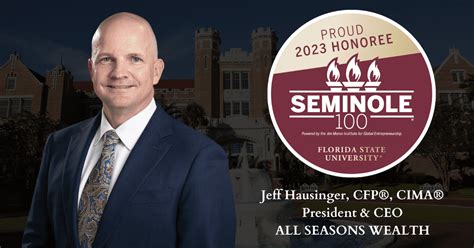 All Seasons Wealth Honored: 2023 Seminole 100