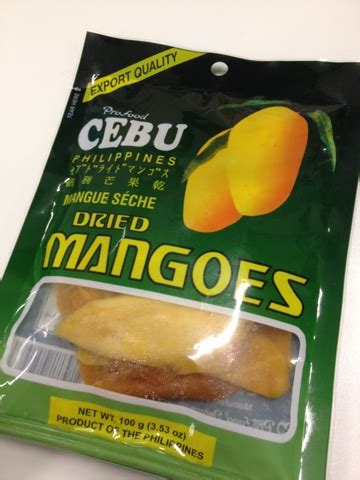 Snacking Bear: Profood Cebu Dried Mangoes