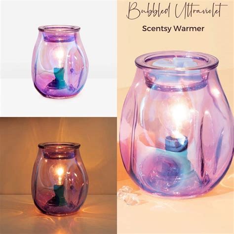 Bubbled Ultraviolet Scentsy Warmer