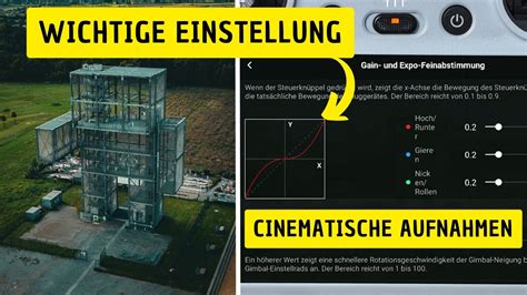 Dji Mini Pro Wichtige Einstellung F R Bessere Cinematische Videos