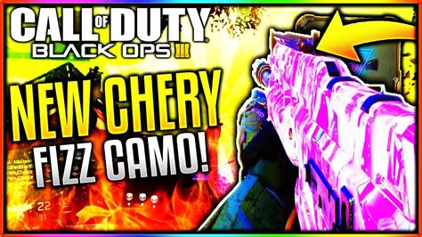 New Secret Cherry Fizz Camo Gameplay Bo3 Cherry Fizz Camo