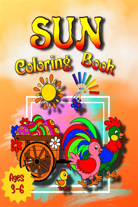 Sun Coloring Book